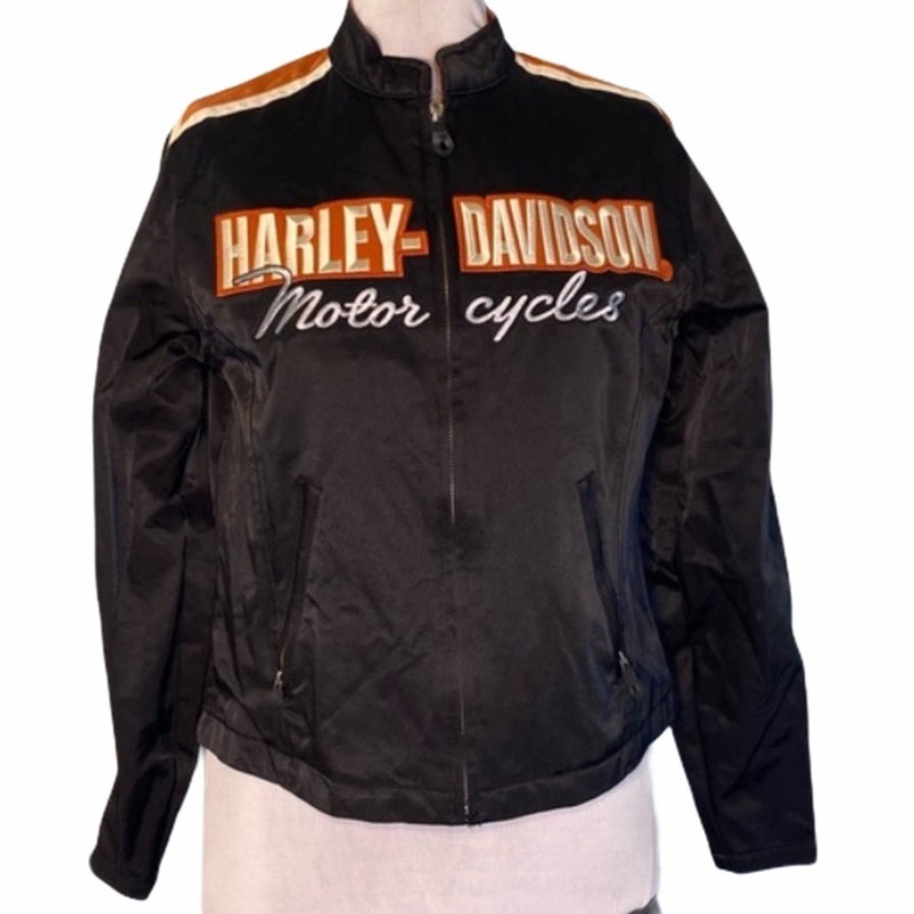 Vintage Harley Davidson Nylon Riding jacket